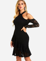 OEM Ladies Black Sexy Dresses