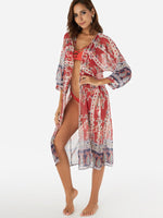 ODM Ladies Long Sleeve Beach Cover Ups
