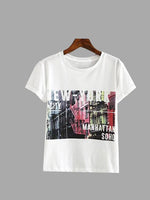 Wholesale Round Neck White T-Shirts