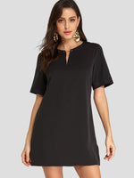 OEM Ladies Black Casual Dresses