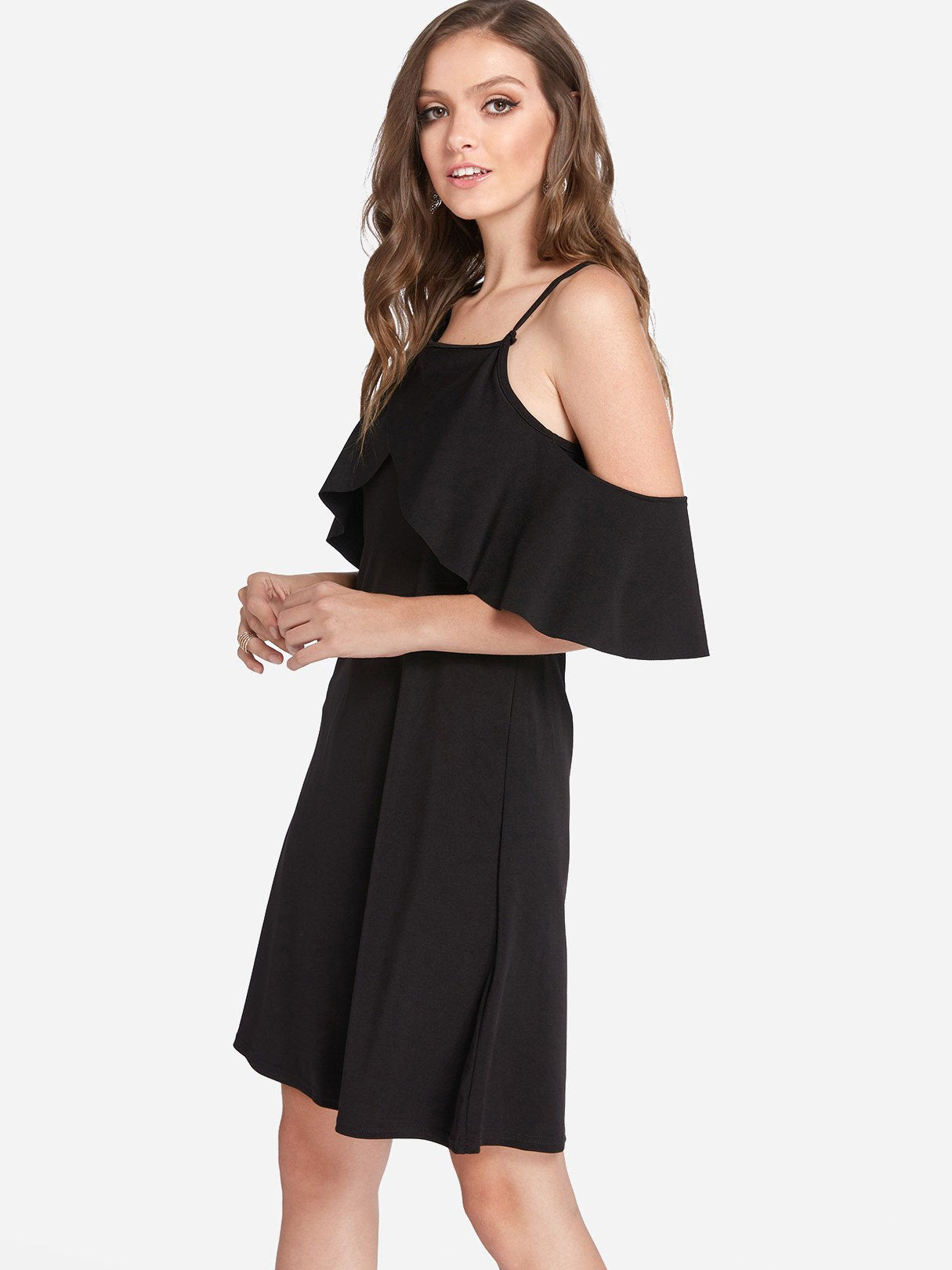 OEM Ladies Black Casual Dresses