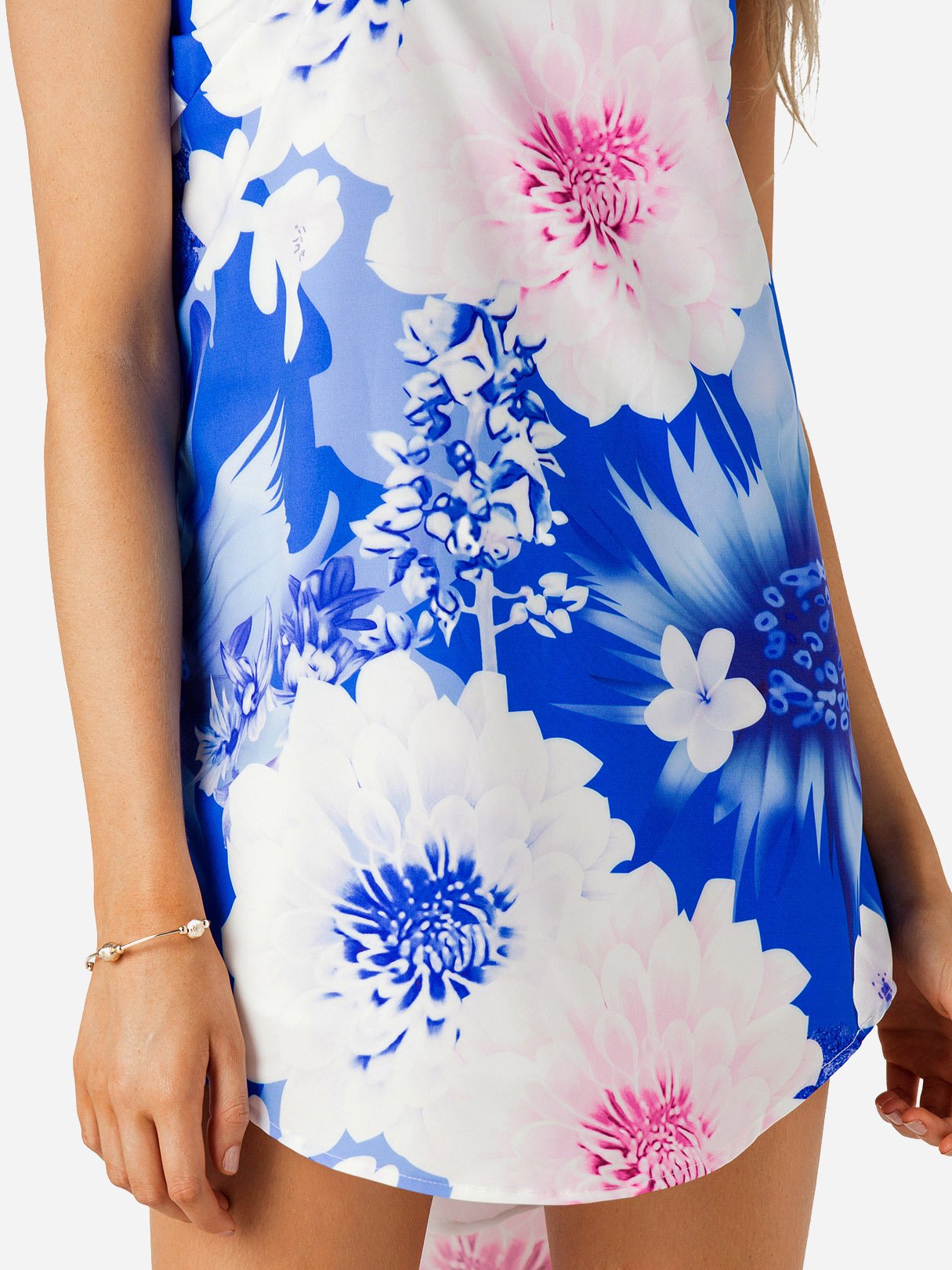 OEM ODM Short Sleeve Floral Wrap Dress