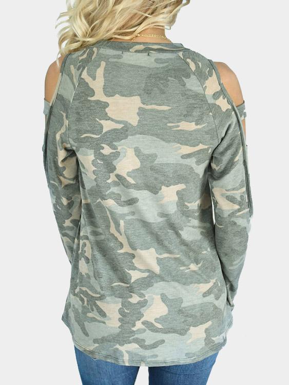 NEW FEELING Womens Green T-Shirts