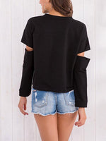 NEW FEELING Womens Black T-Shirts
