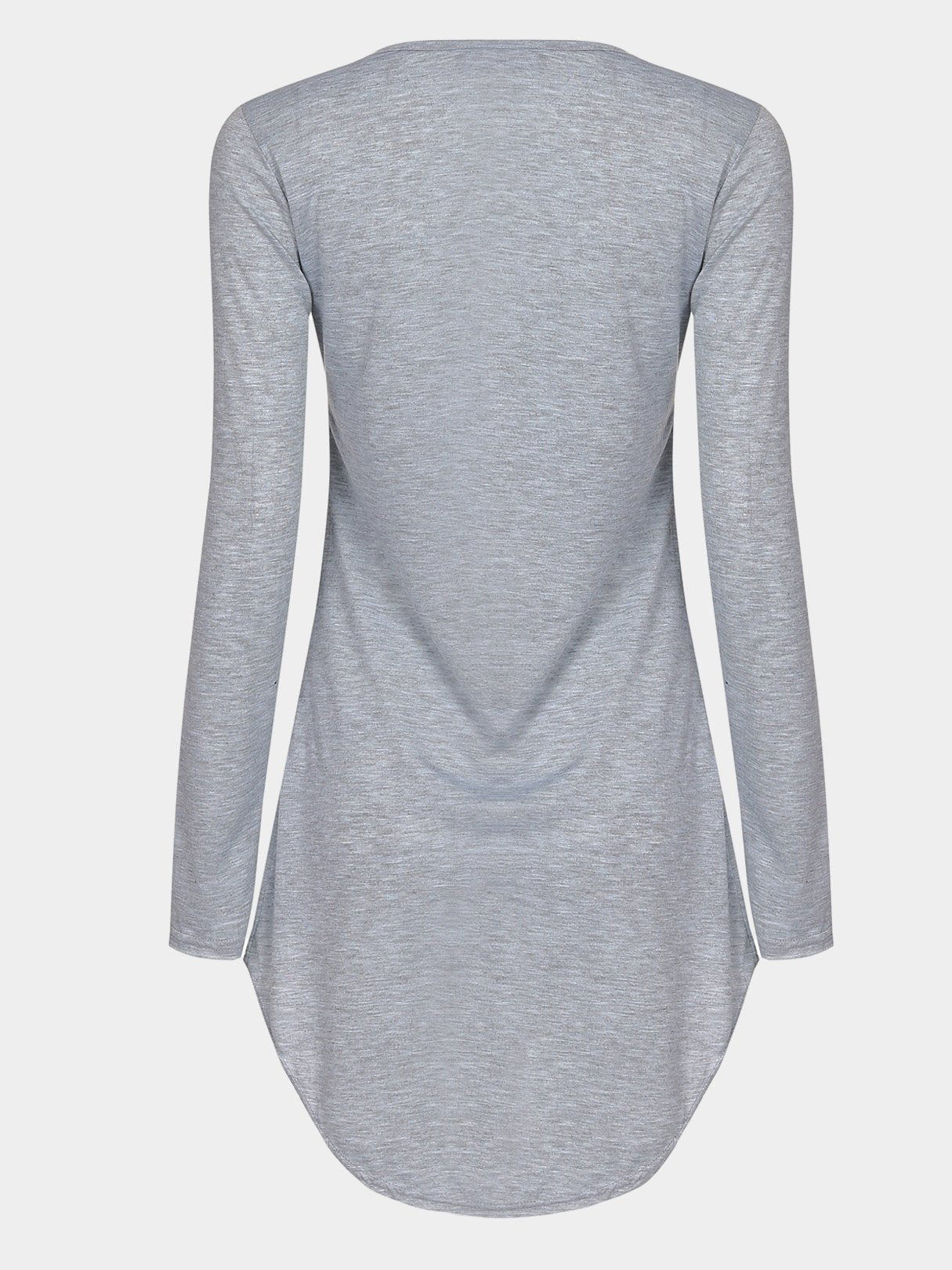 NEW FEELING Womens Grey Casual Dresses
