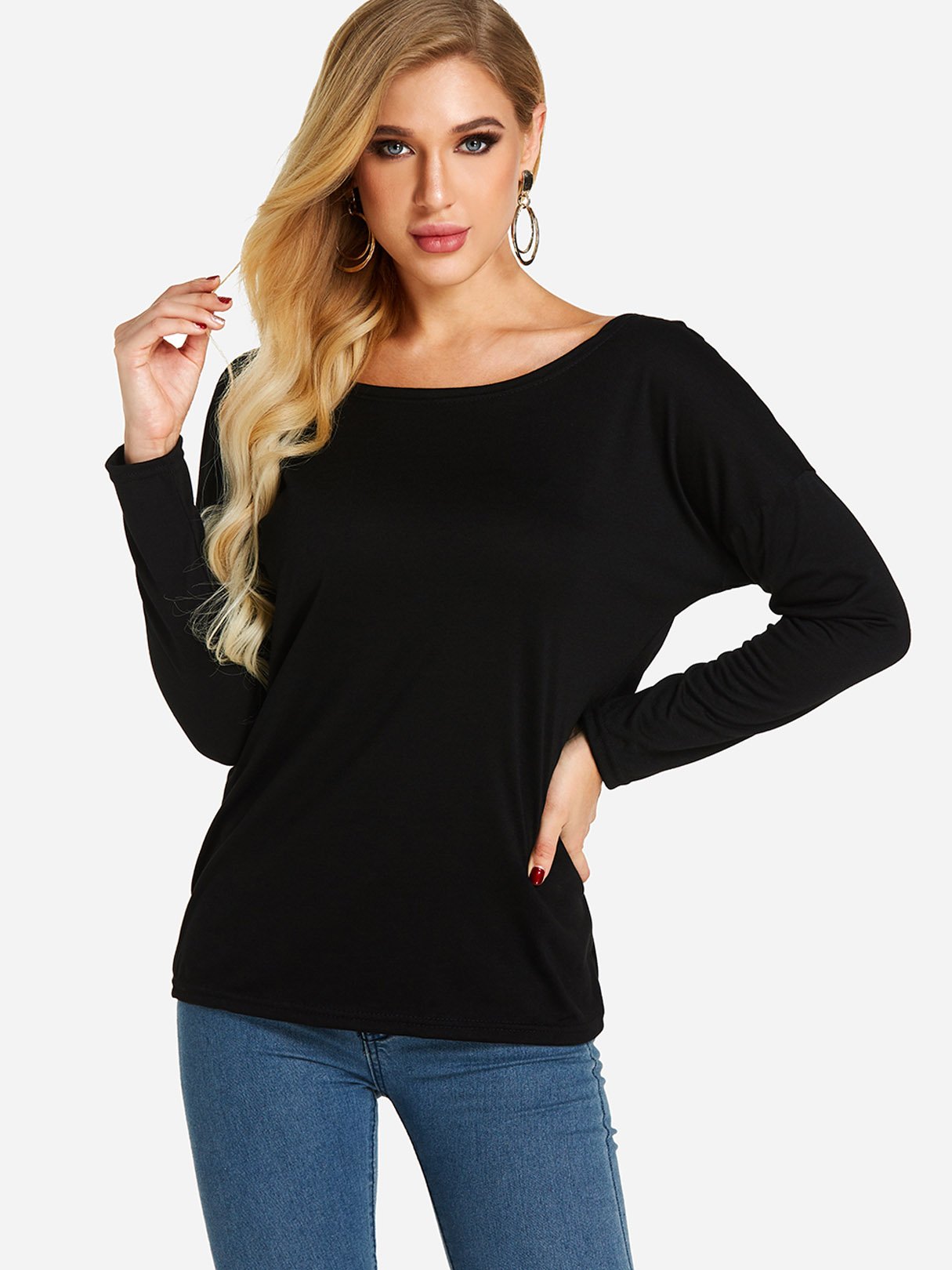 ODM Ladies Long Sleeve T-Shirts