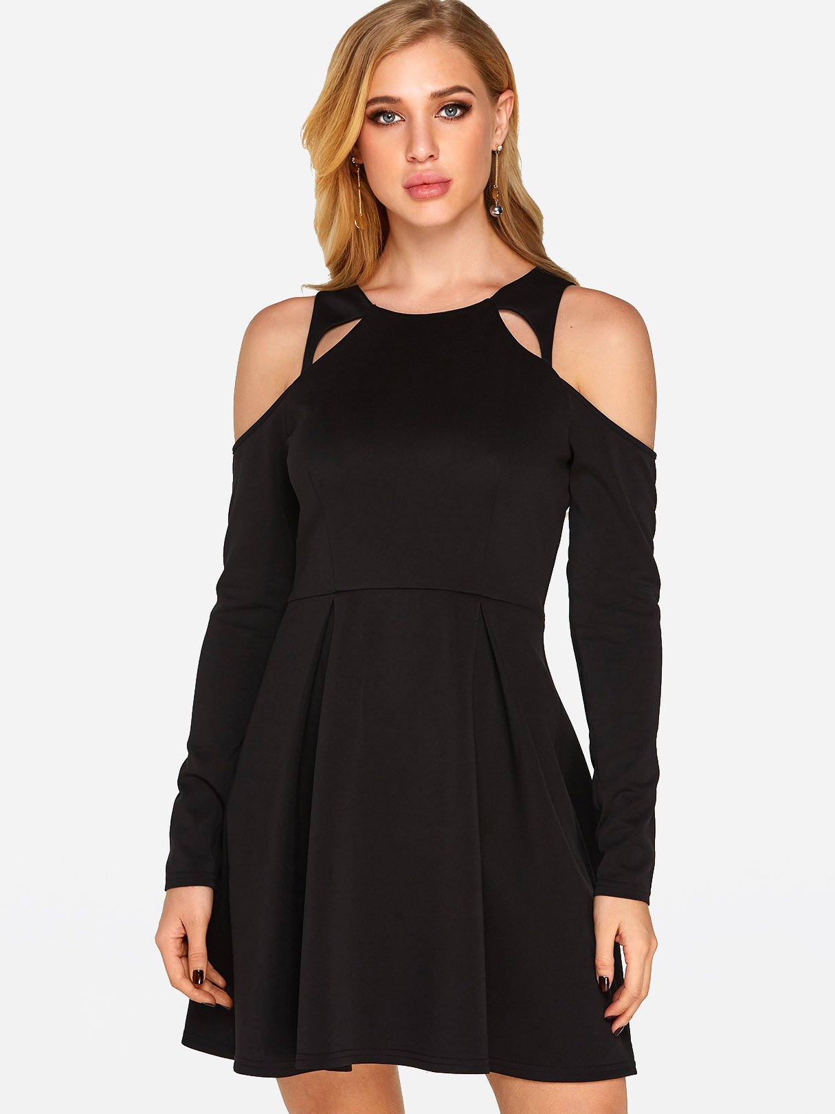 ODM Ladies Long Sleeve Sexy Dress