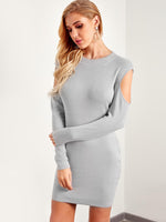 ODM Ladies Long Sleeve Casual Dress