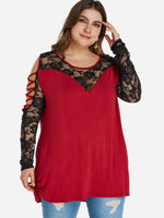 Custom Womens Plus Size Purple Tops