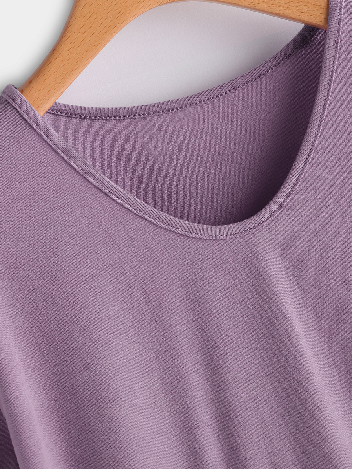 OEM Ladies Purple Plus Size Tops