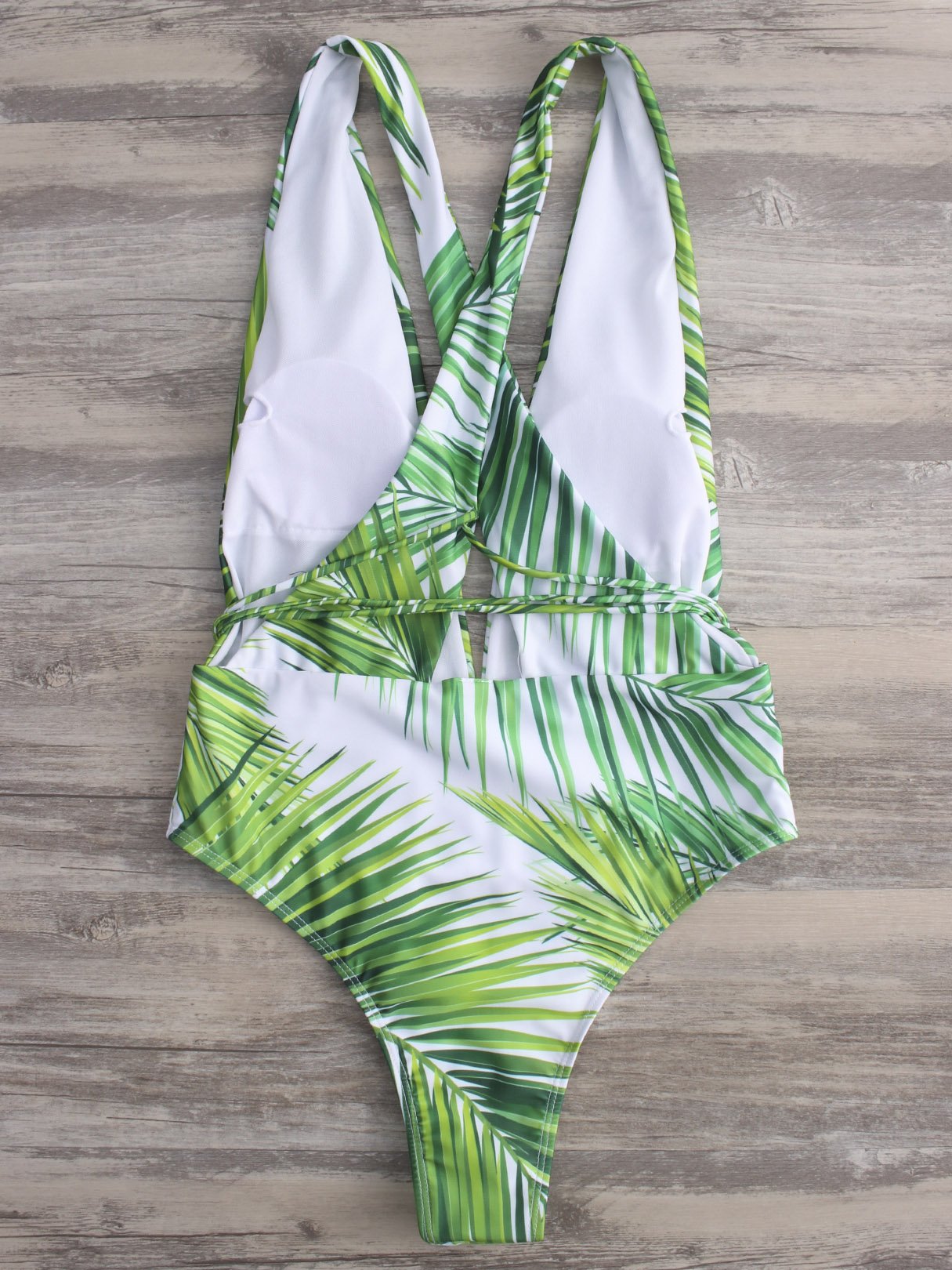 NEW FEELING Womens Green One-Pieces