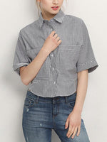 OEM ODM Womens Short Sleeve Blouses