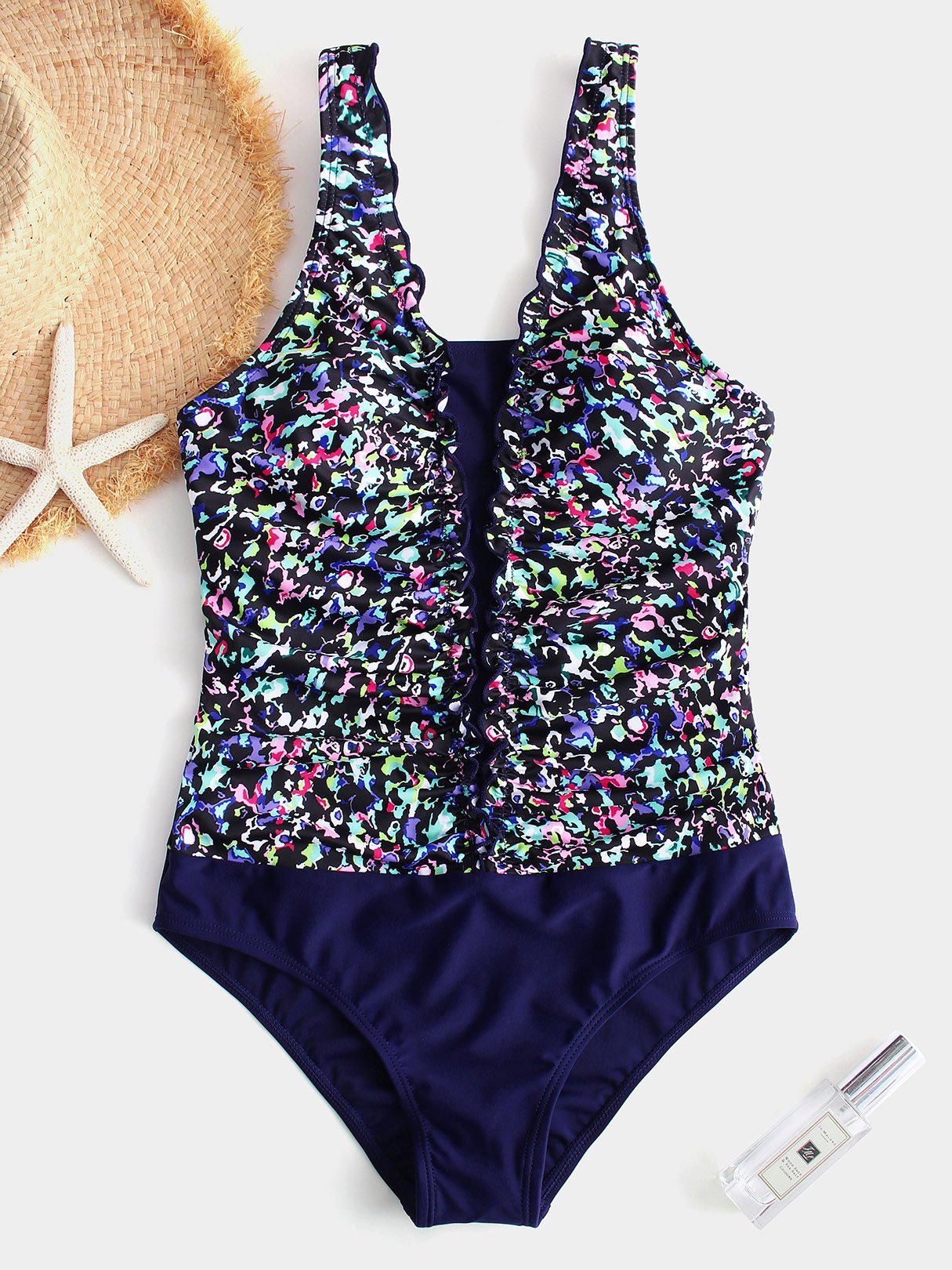 NEW FEELING Womens Black Bikinis