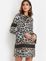 ODM Ladies Long Sleeve Casual Dresses