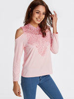 OEM Ladies Pink T-Shirts