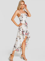 Custom Womens Half Sleeve Maxi Dresses