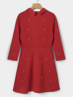 Custom Green Oversized Shirt Dress