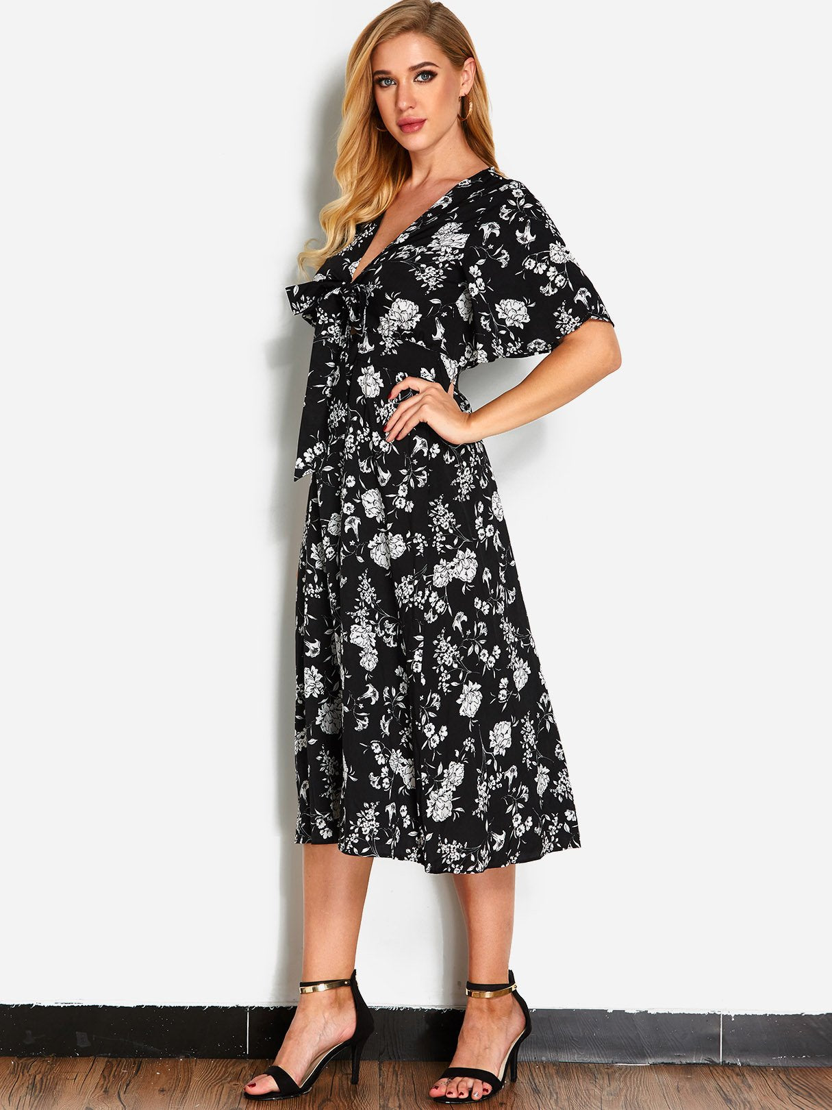 ODM Ladies Half Sleeve Dresses