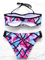 NEW FEELING Womens Floral Bikinis