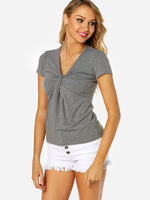 ODM Ladies Short Sleeve T-Shirts