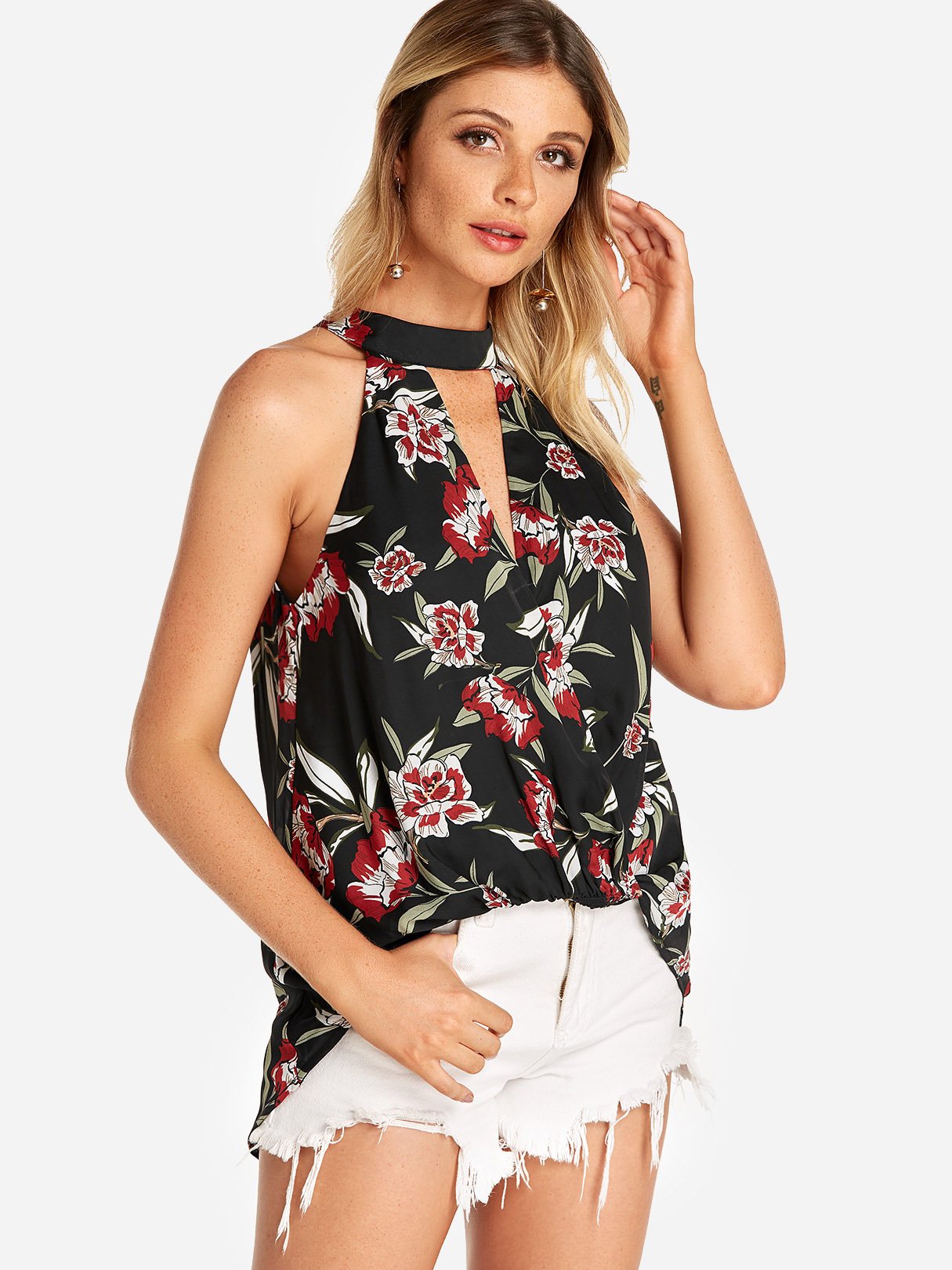 OEM Ladies Black Camis
