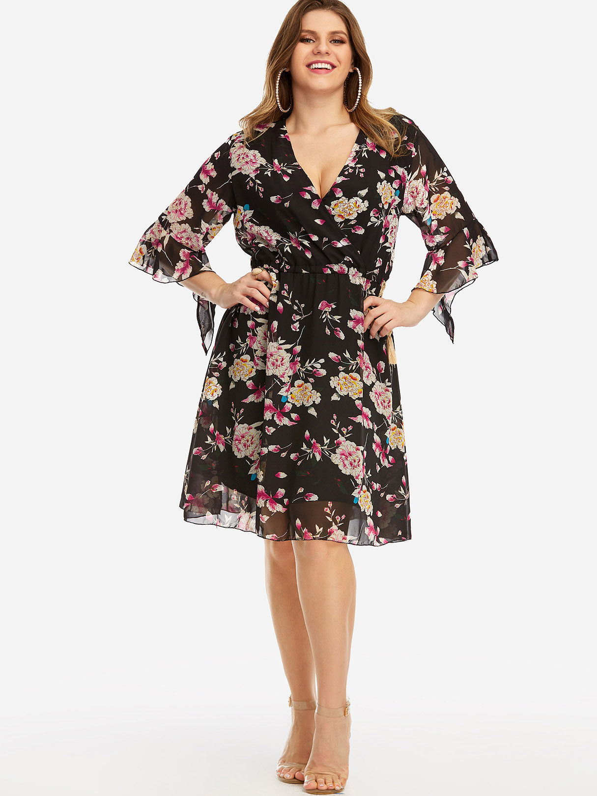 OEM ODM Womens Blue Plus Size Dresses