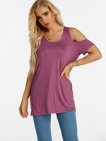 OEM Ladies Purple T-Shirts