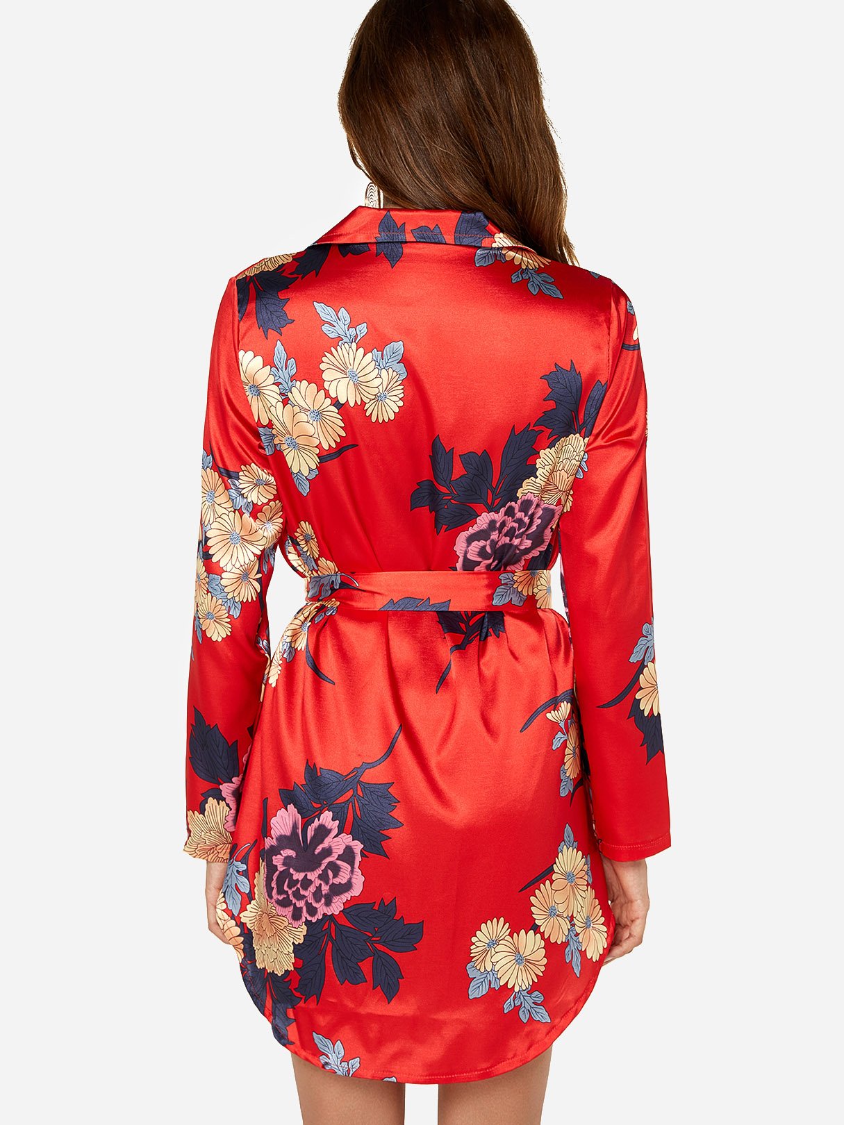 NEW FEELING Womens Red Mini Dresses