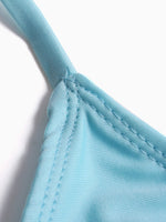 OEM Ladies Sky Blue Bikinis