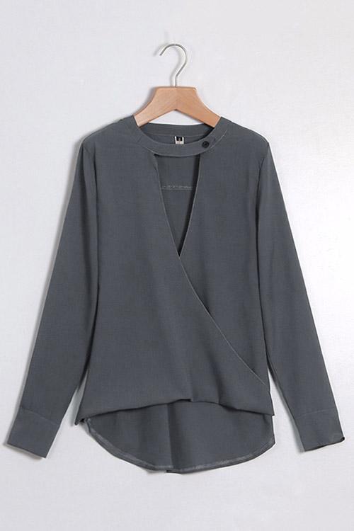 OEM ODM Womens Black Blouses