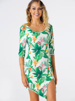 ODM Ladies Half Sleeve Dress