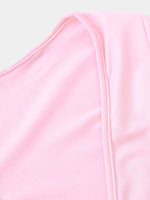 OEM Ladies Pink Mini Dresses