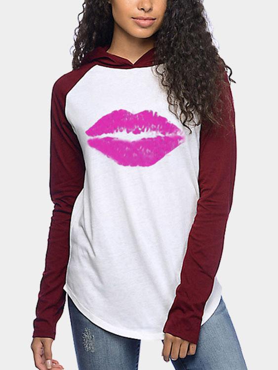 Wholesale Chimney Collar Long Sleeve Burgundy Top