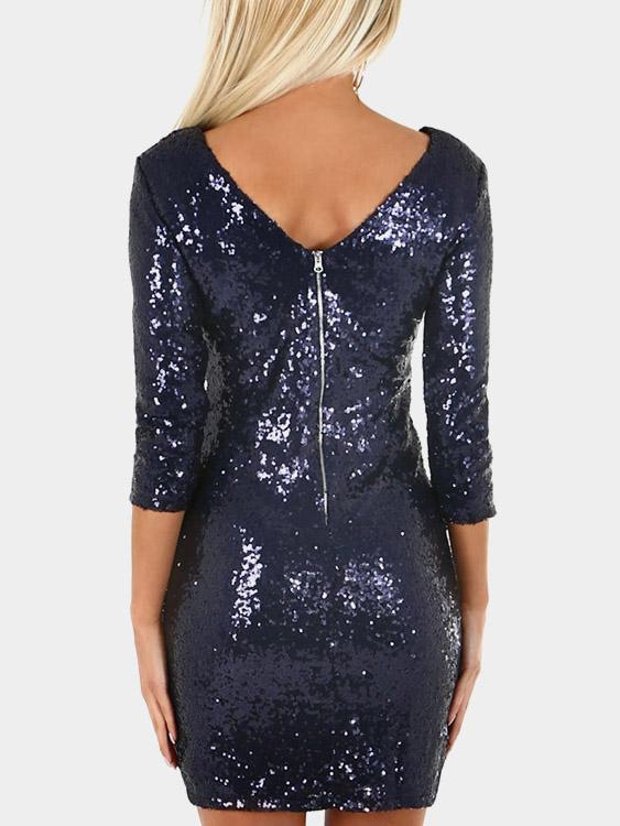 OEM ODM Womens Navy Mini Dresses