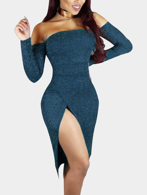 OEM Ladies Purple Sexy Dresses
