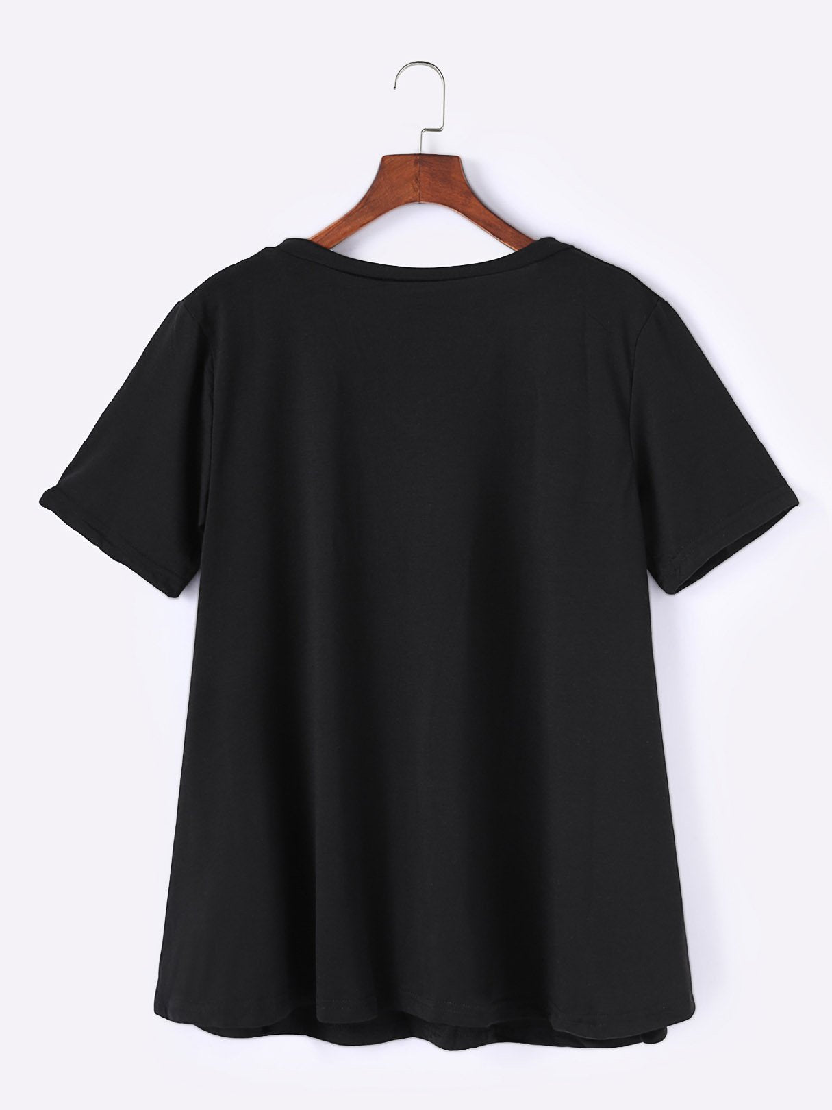 OEM Ladies Black T-Shirts