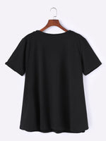 OEM Ladies Black T-Shirts