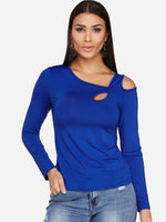 OEM Ladies Blue T-Shirts