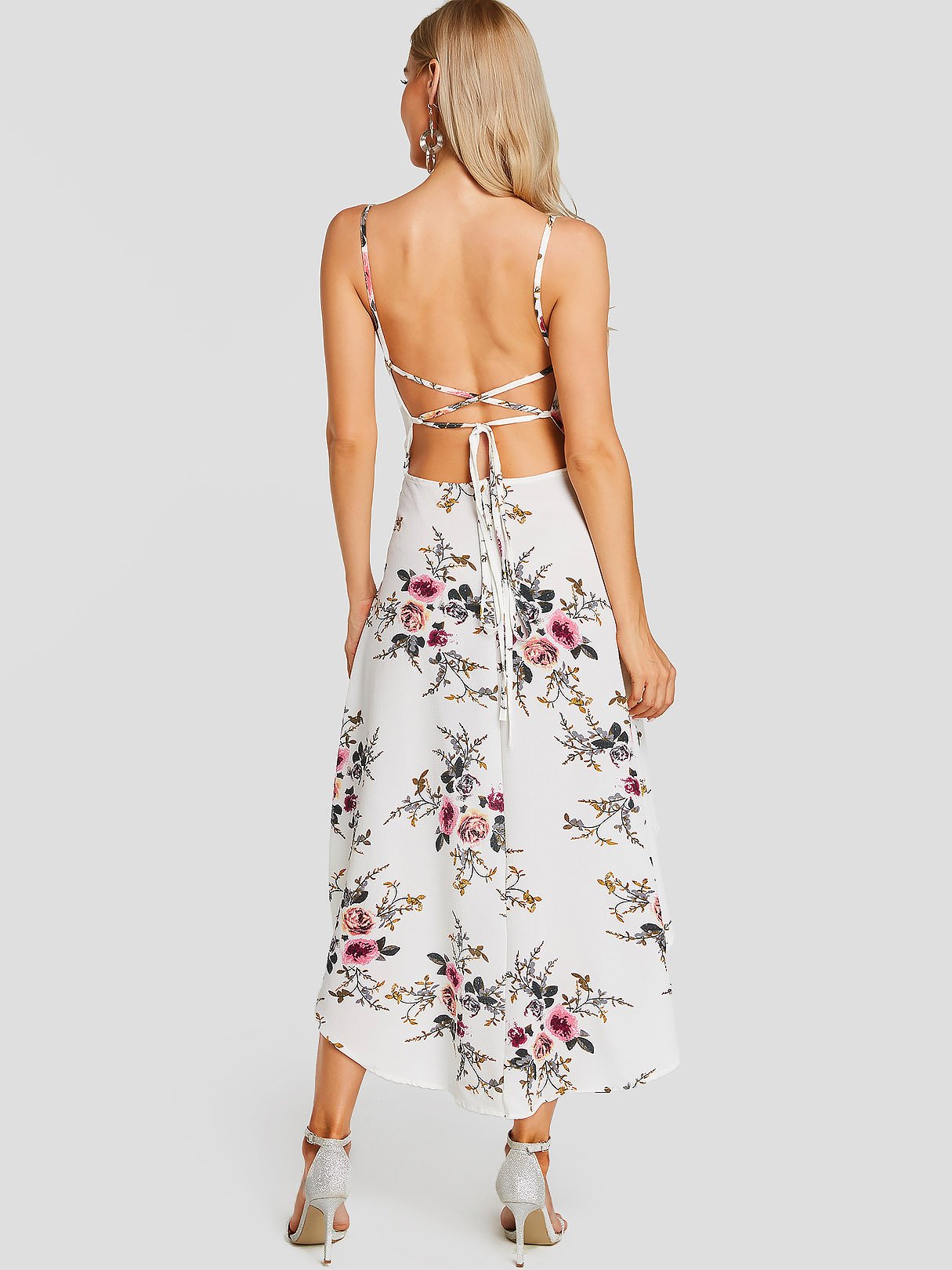 Custom Womens Floral Print Dresses