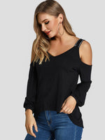 OEM Ladies Black T-Shirts