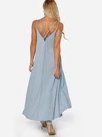 Custom Ladies V-Neck Beachwear Dresses