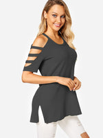 OEM Ladies Grey T-Shirts