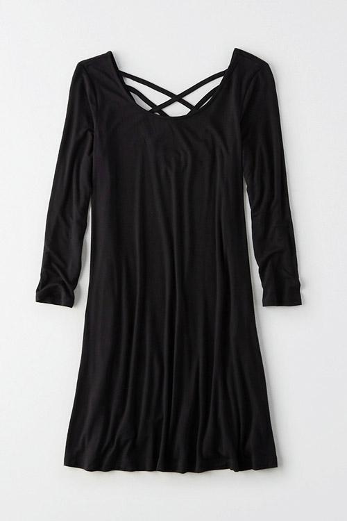 ODM Ladies Half Sleeve Mini Dress