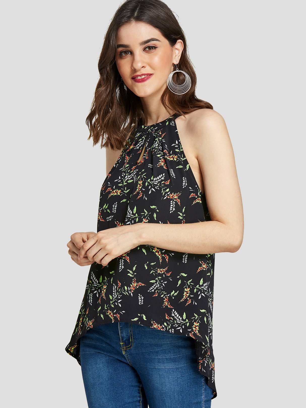 OEM Ladies Black Camis