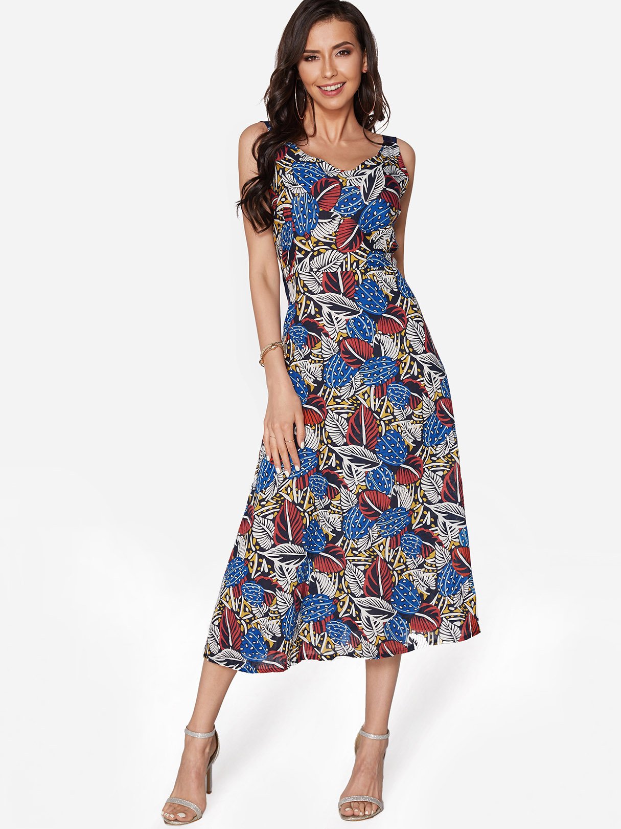 ODM Womens Half Sleeve Casual Dress