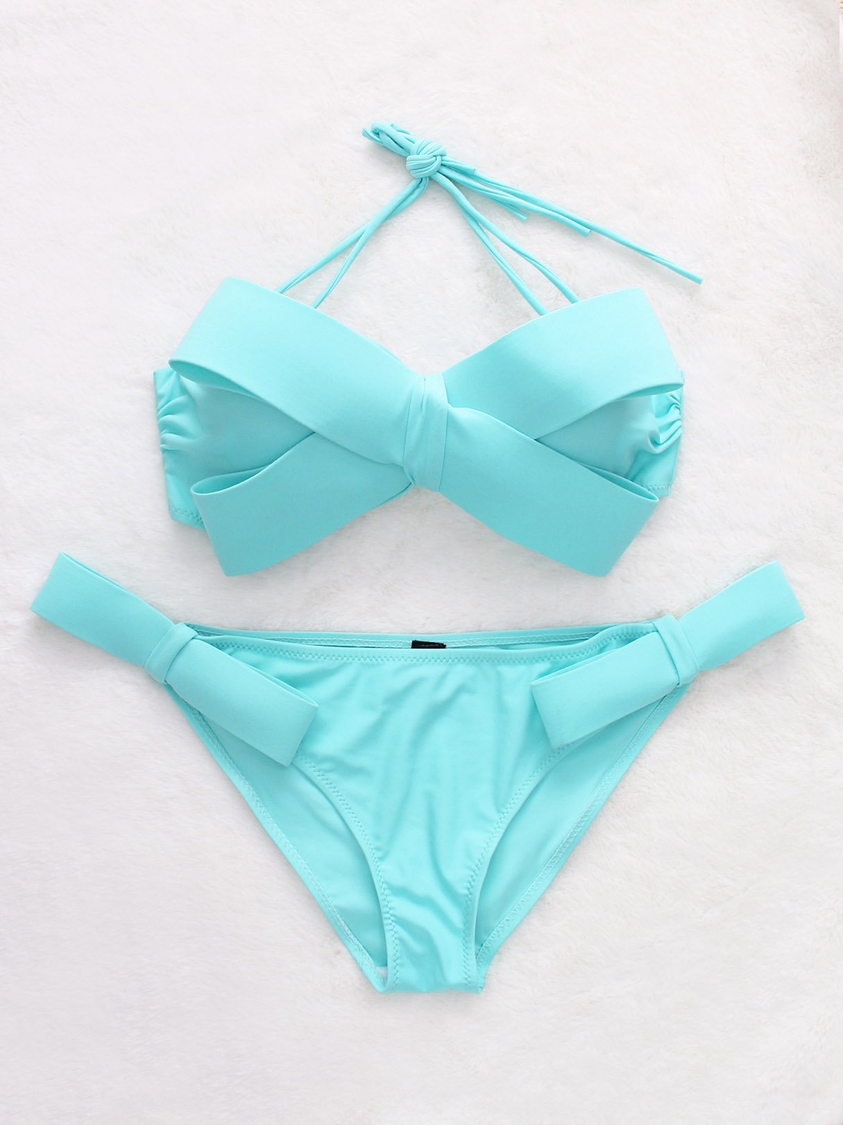 Plus Size Flounce Bikini Top