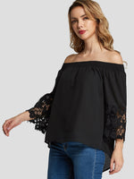 OEM Ladies Black Blouses