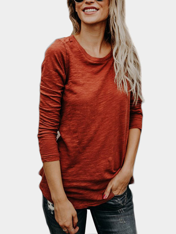 ODM Ladies Long Sleeve T-Shirts