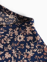 OEM Ladies Navy Casual Dresses
