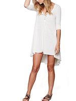 OEM Ladies White Casual Dresses